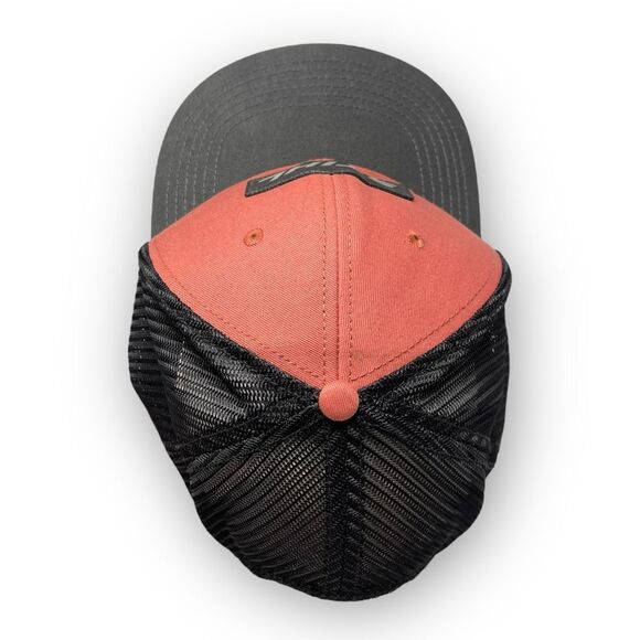 STIHL Logo Black Coral Mesh Snapback Back Cap Trucker Hat Unisex OSFM NWT - Picture 6 of 10